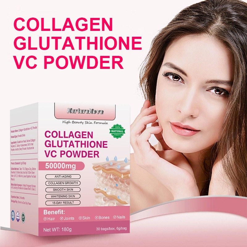 Vitamin C Powder - Collagen Glutathione VC Powder Premium Natural