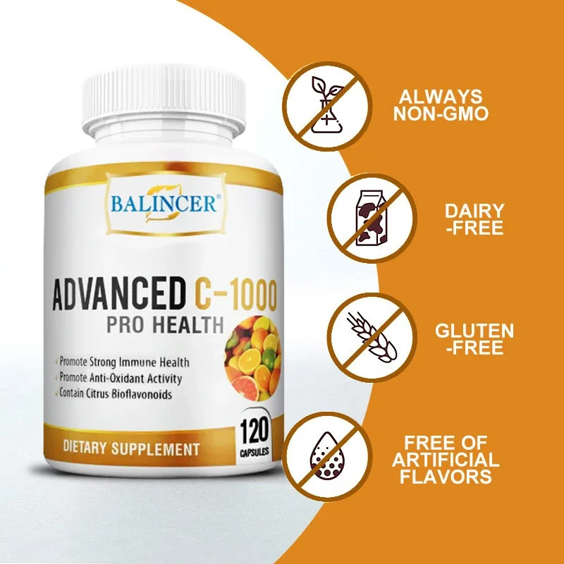 Vitamin C Powder - Balincer Vitamin C 1000 Mg, Citrus