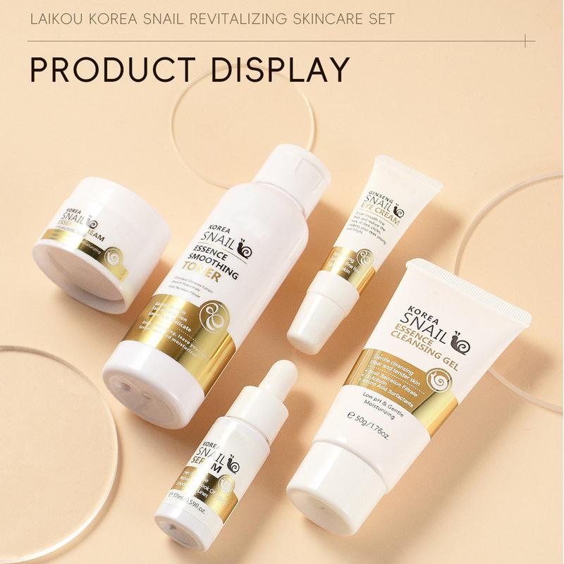 5pcs Snail Collagen Skin Care  - Snail Cream Gel review and price