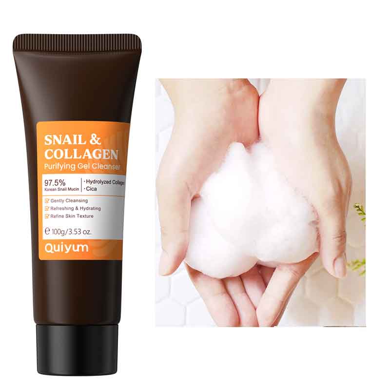 Snail Collagen Face Wash Gentl - Snail Cream Gel review and price