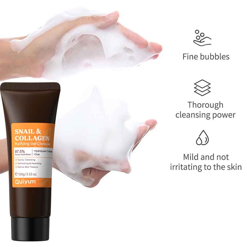 Snail Collagen Face Wash Gentl - Snail Cream Gel review and price