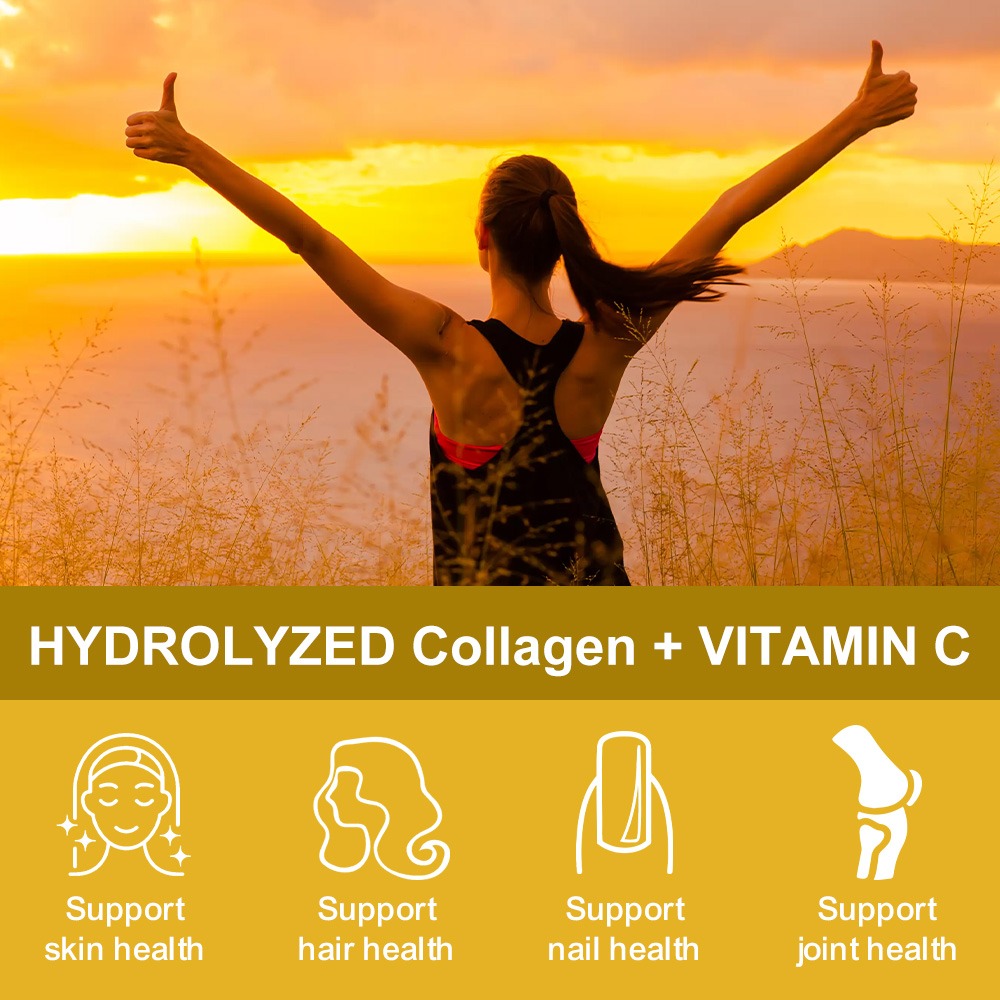 Hydrolyzed Collagen Peptide Su - Vitamin C Powder review and price