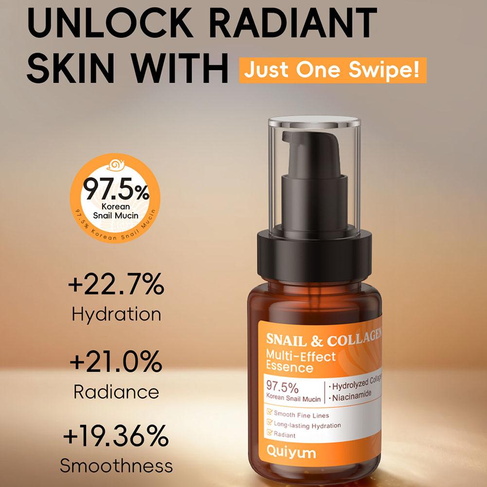 Quiyum Snail & Collagen Facial - Snail Cream Gel review and price