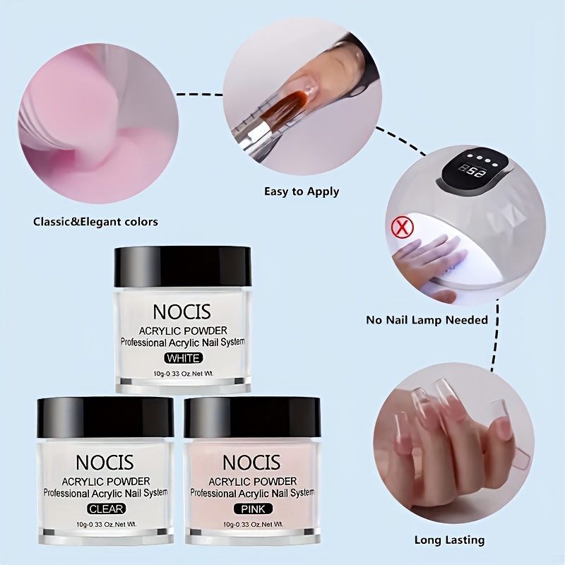 NOCIS Acrylic Nail Kit-Keratin - Vitamin C Powder review and price