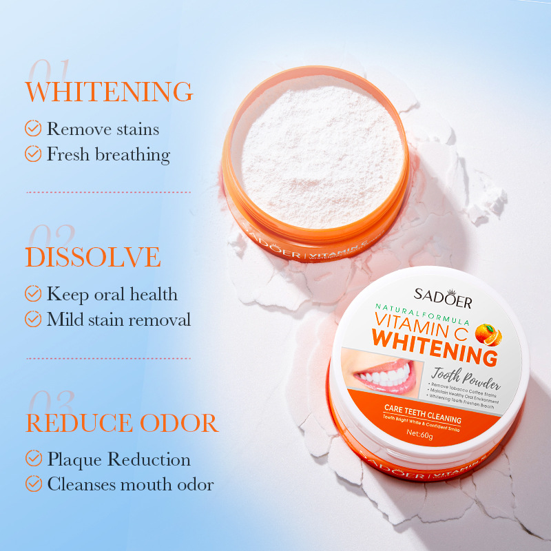 60g Vitamin C Teeth Whitening  - Vitamin C Powder review and price