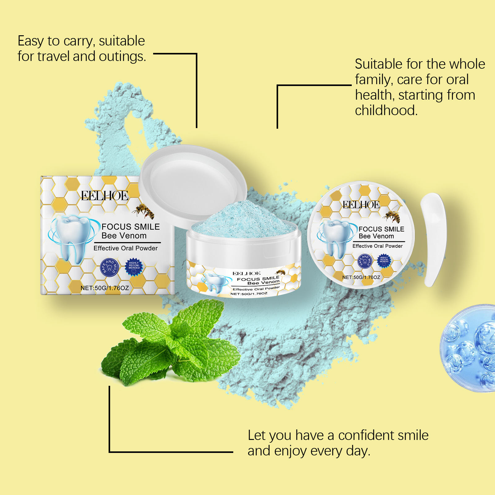 Eelhoe Bee Venom Teeth Cleansi - Vitamin C Powder review and price