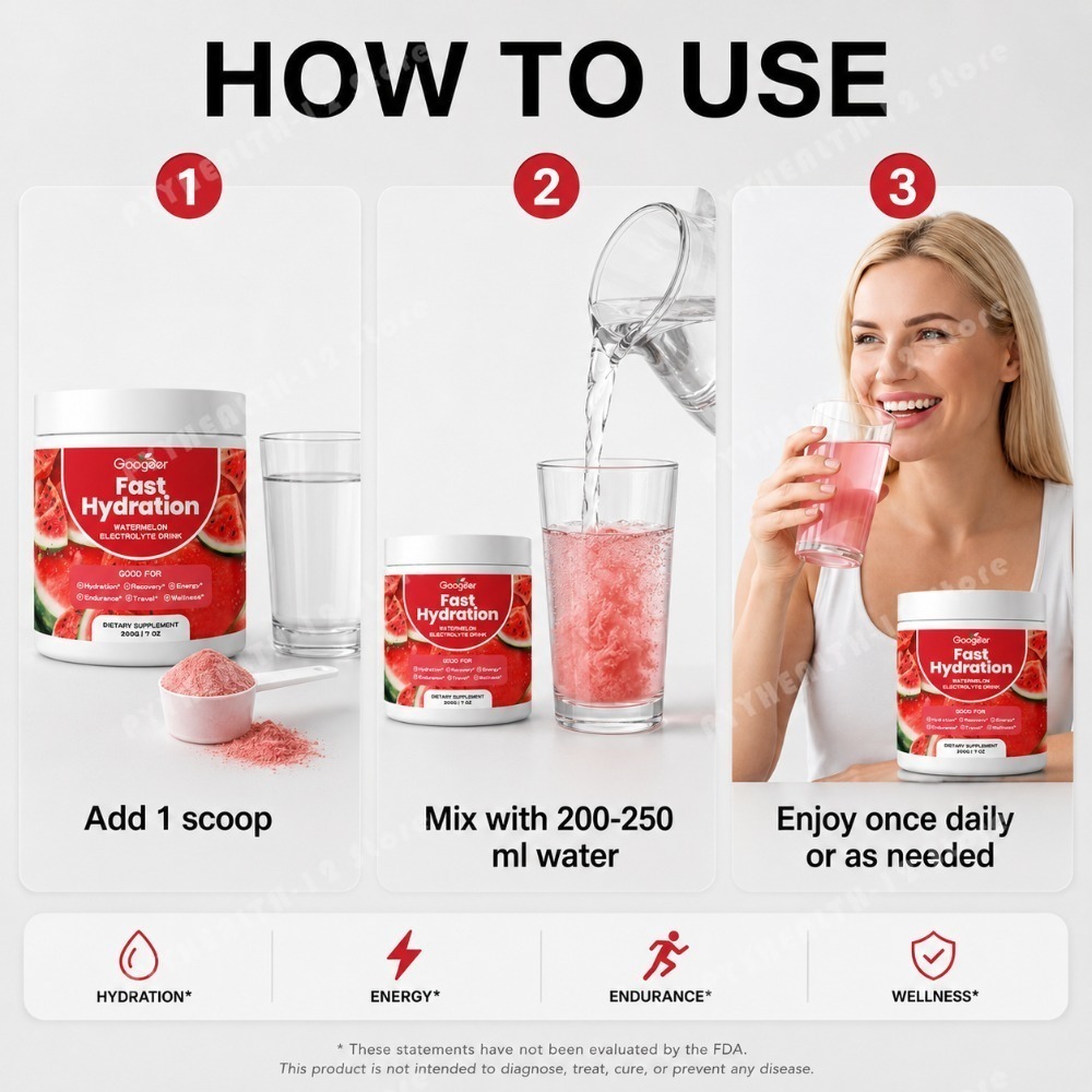 Googeer Watermelon Electrolyte - Vitamin C Powder review and price