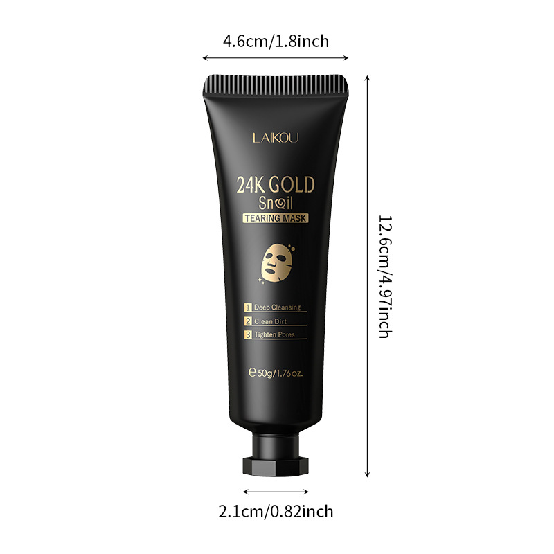 LAIKOU 24K Gold Sakura Peeling - Snail Cream Gel review and price